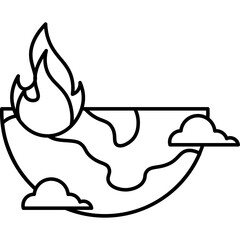 Climate Change Icon