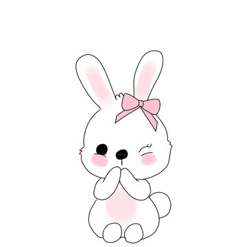 Rabbit cartoon
