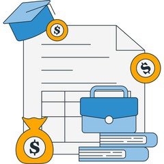 Finance Education Illustration