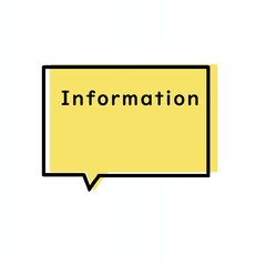 Information　ふきだし