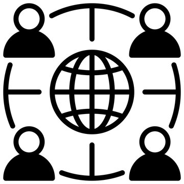 Outsourcing Icon