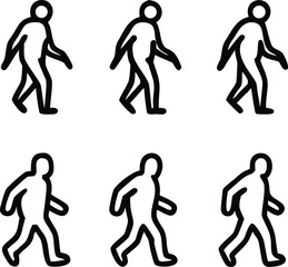 Epic Bigfoot Silhouette Vector Collection Featuring Forest, Mountain, and Mythical Cryptid Scenes in Minimalist Black Style