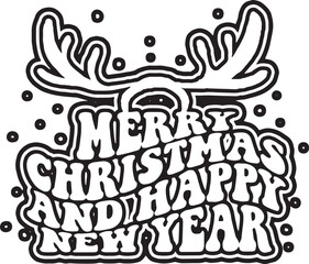 Christmas Ornamen BW 