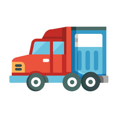 Truck icon isolated on white background