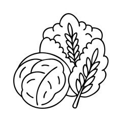 fiber rich food icon, fiber rich food line art - simple line art of fiber rich food, perfect for fiber rich food logos and icons