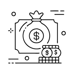 fiscal policy icon, fiscal policy line art - simple line art of fiscal policy, perfect for fiscal policy logos and icons