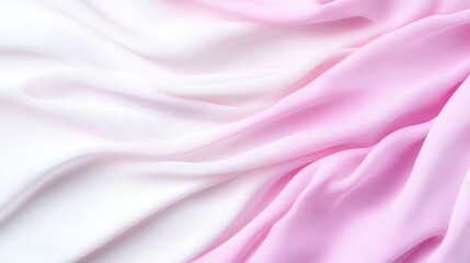 Obraz premium Soft, flowing fabric with a delicate ombre effect
