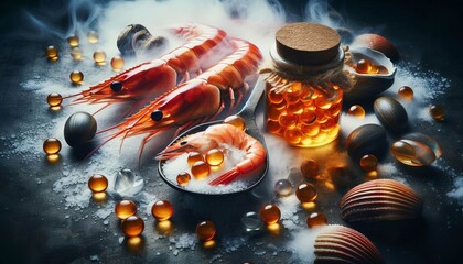 Krill Oil Supplements Supplements that provide omega fatty acids