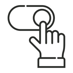 UI collection symbol outline icon, editable vector illustration and transparent graphic element. Isolated on white background