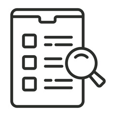 UI collection symbol outline icon, editable vector illustration and transparent graphic element. Isolated on white background