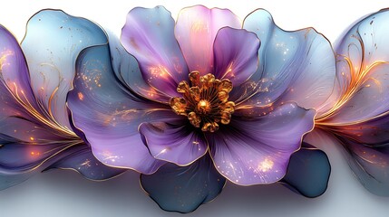 Radiant abstract botanical creation sparkling textures high resolution photos