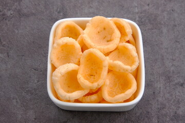 Kerupuk Udang, Crispy Prawn Crackers Snack
