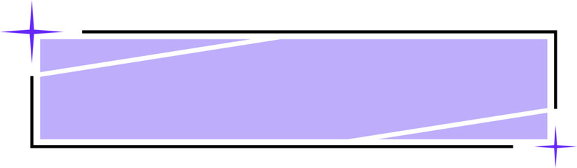 Modern Tittle Box Shape Element