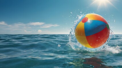 ball in the sea