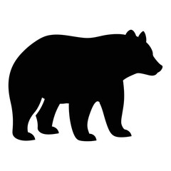 bear silhouette picture