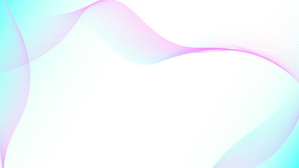 Abstract modern colorful wave design banner vector