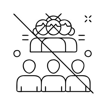 recommend clip art: end meeting icon, end meeting line art - simple line art of end meeting, perfect for end meeting logos and icons
