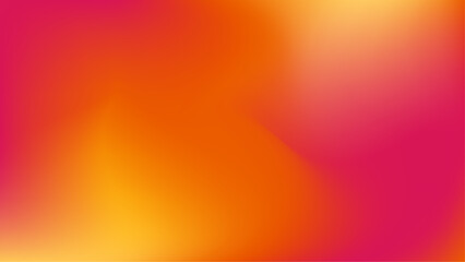Abstract background design with blurred red and orange ombre color gradient