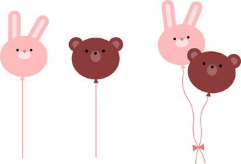 풍선 일러스트 그래픽 디자인 이미지 © graphic kim 