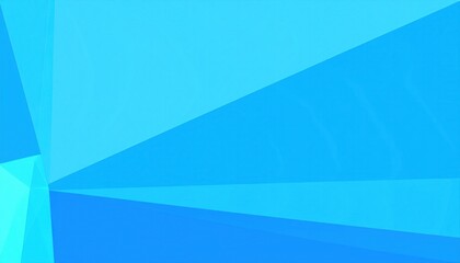 Abstract Geometric Blue Triangles Background