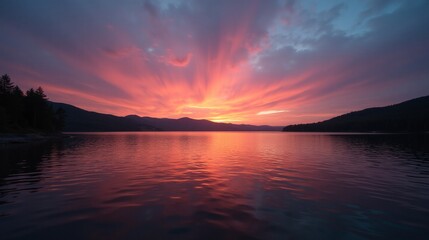 Sunset Serenity: Reflecting on Water's Beauty