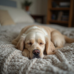 sleeping dog sleeping