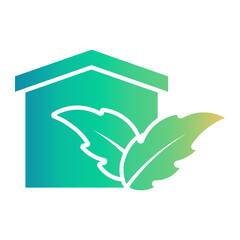 natural setting Gradient icon