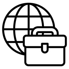 International Business Icon Element For Design