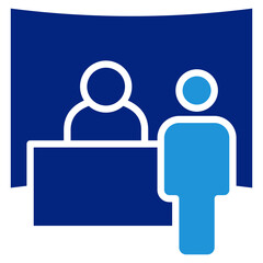 Trade Show Icon Element For Design