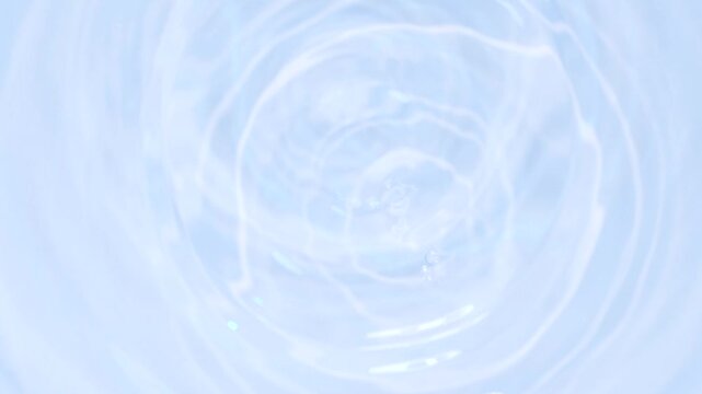 水面に落ちる水滴