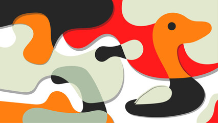 Colorful abstract liquid and fluid background for banner