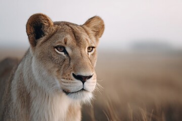 Obraz premium capture isolated view of rare animal under natural light to highlight its unique features