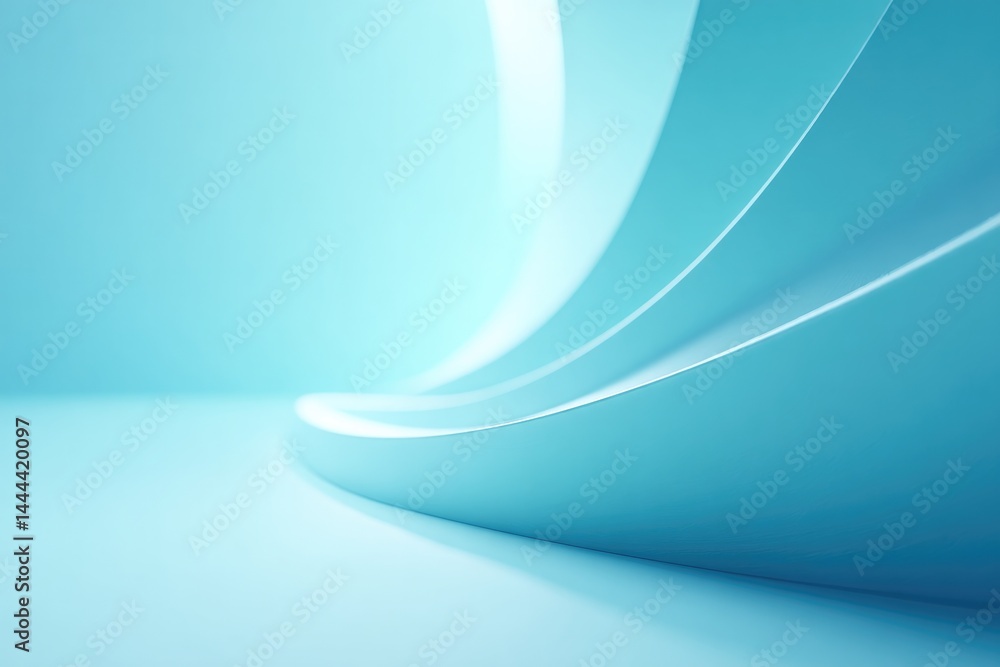 Poster capture serene dance of dynamic light in minimalistic composition
