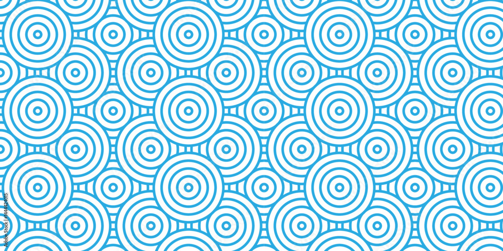 Poster overlapping pattern minimal diamond geometric waves spiral transparent and abstract circle wave line