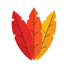 Brown Bananas Leaf Single icon Illustration Isolated