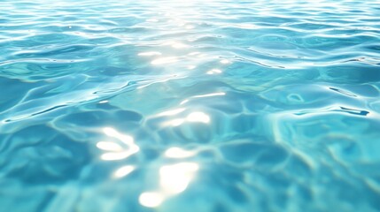 Fototapeta premium Azure water surface texture