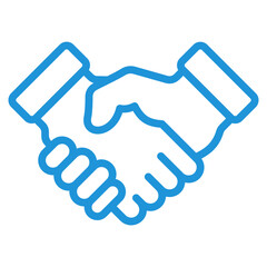 Handshake Icon Element For Design