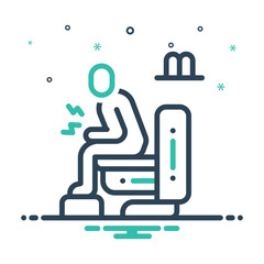 Mix icon for diarrhea