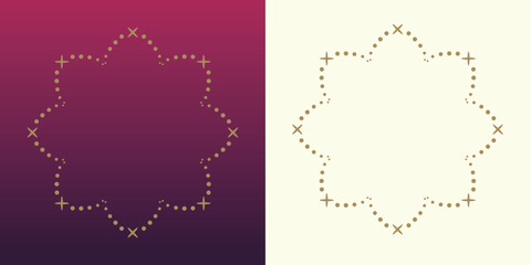 装飾的なフレームとエレガントな飾りのベクターセット