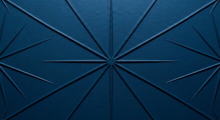 Abstract dark blue textured background with geometric pattern