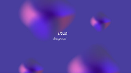 Fluid abstract background purple liquid blur