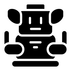Robot Solid Icon
