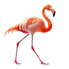 Flamingo balancing png elegant bird pose png pink flamingo on one leg png tropical bird png transparent background image