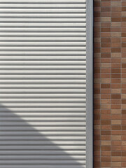Textures and Shadows on Urban Walls in Natural Light.