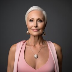 Empowerment in Pink, Breast Cancer Awareness Stock Images