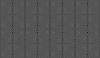 Abstract geometric pattern with crossing lines on background. Seamless linear rapport. Stylish fractal texture. Swatch to fill background, laser engraving and cutting.abstract wallpaper illustration.