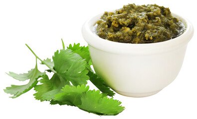 Pesto made of Coriander leaves