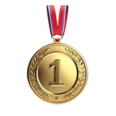 NO 1 gold medal png
