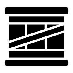 Package box Solid Icon