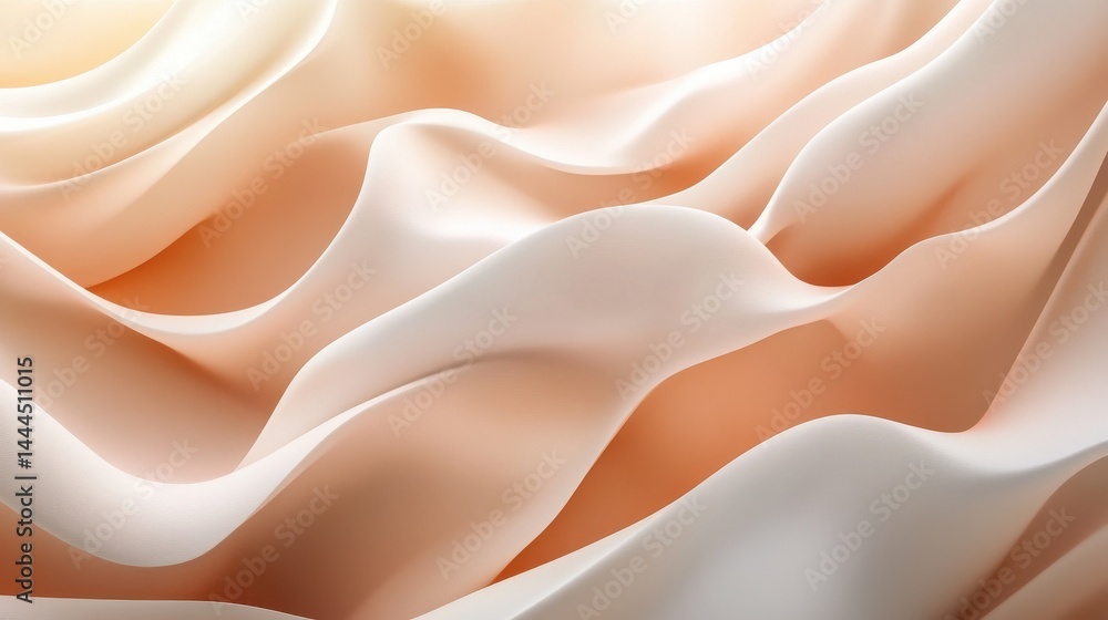 Poster abstract background blending soft hues and textures creating a serene atmosphere in a tranquil setti